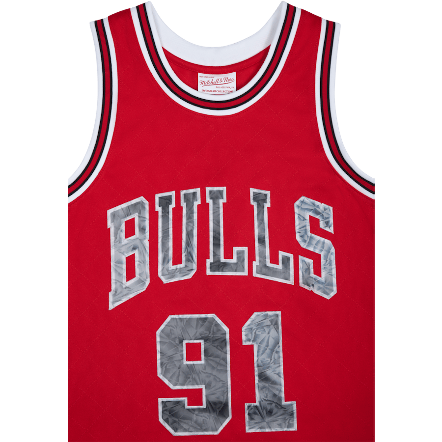 Bulls 75th Anniversary Swingman Jersey - Rodman - Bild 3
