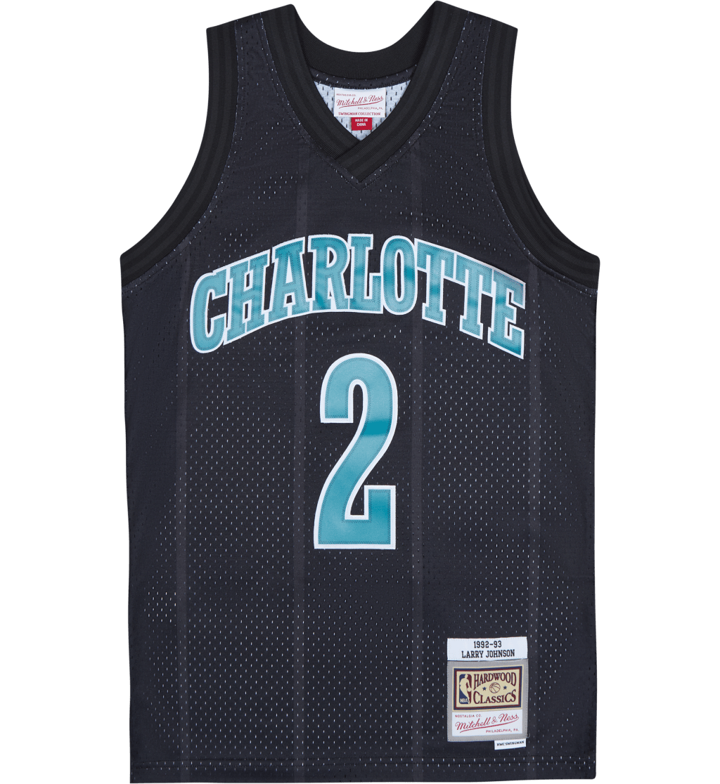 Hornets Swingman Jersey – Larry Johnson