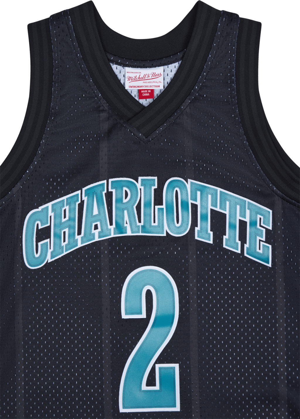 Hornets Swingman Jersey - Larry Johnson - Bild 3