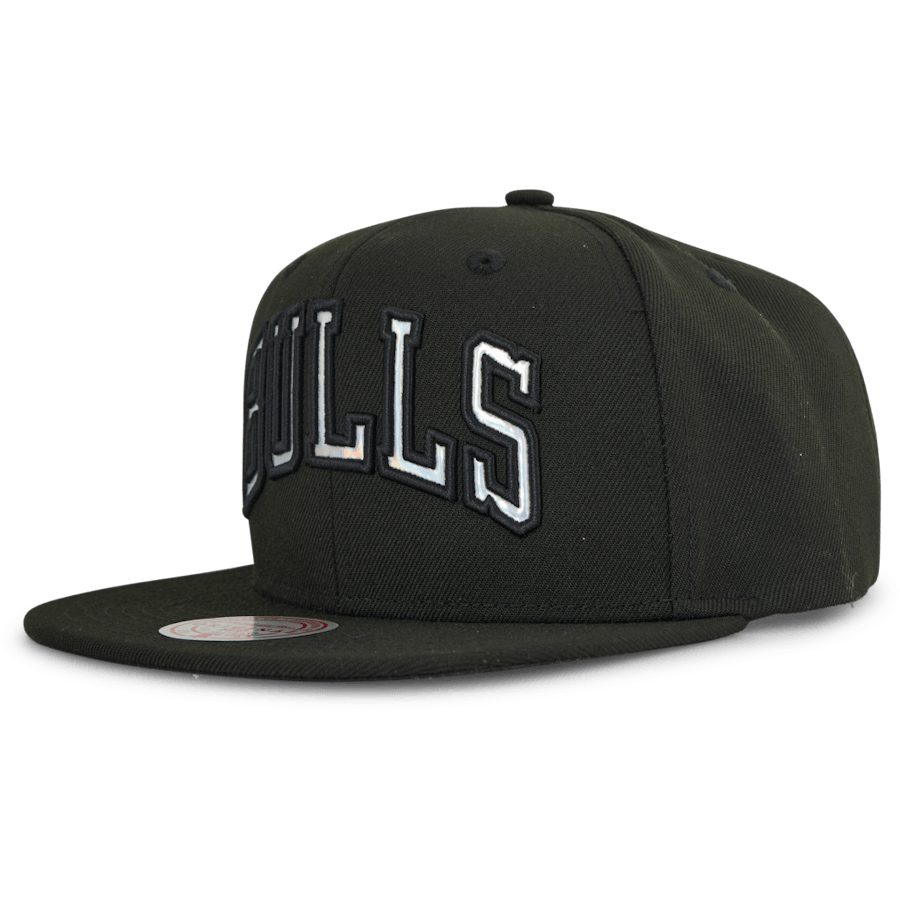 Bulls Iridescent Wordmark Snapback