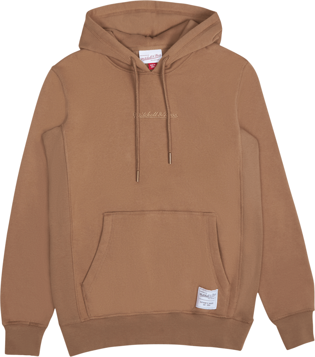 Essentials Hoodie Tan, Male, Ropa, sudaderas con capucha y sudaderas, Marrón, M