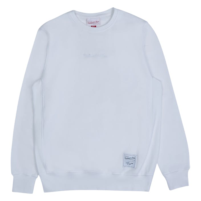 Essentials Crew Off, Male, Odevy, mikiny a mikiny, Biely, L