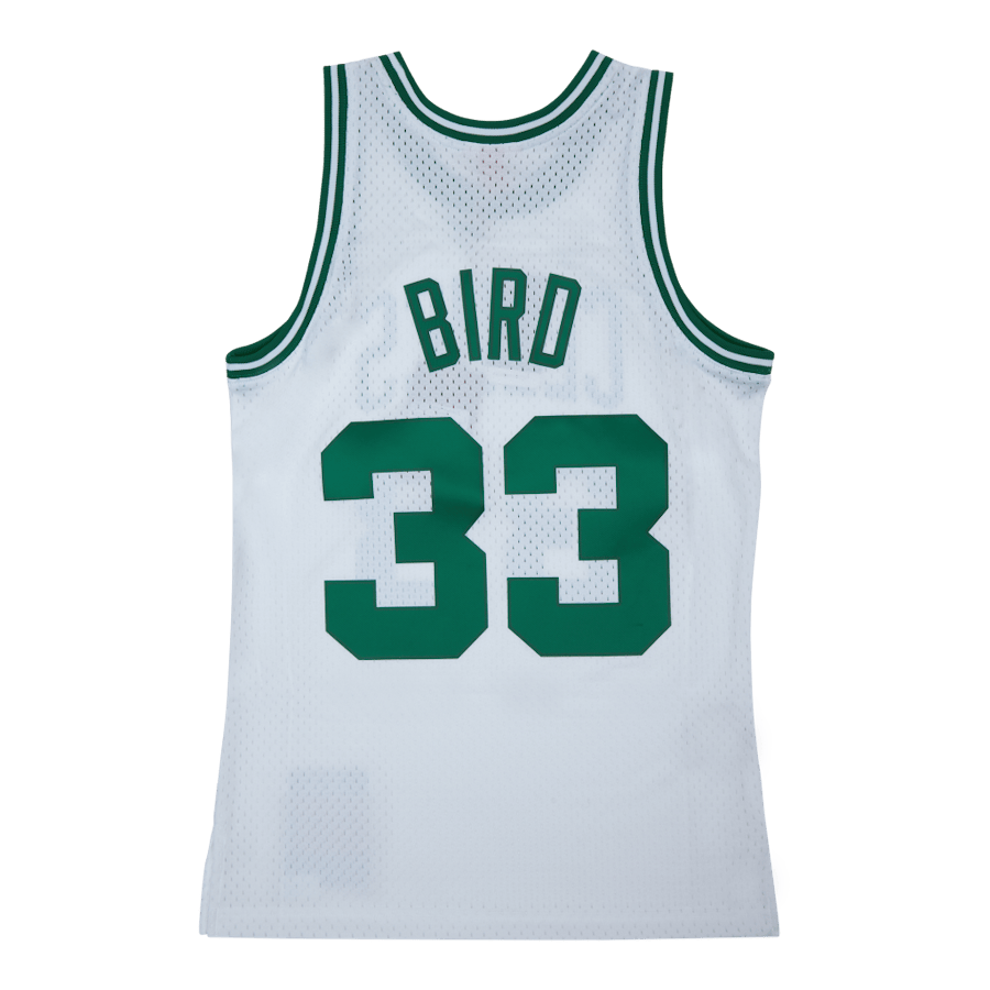 Celtics Home 85-86 Swingman Jersey - Larry Bird - Bild 4