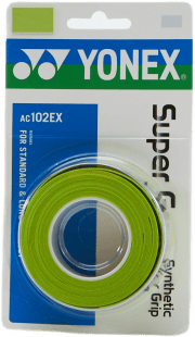 Super Grap 3 Pcs Citrus Green, Unisex, Attrezzature, racchette, Padel, Verde, ONESIZE