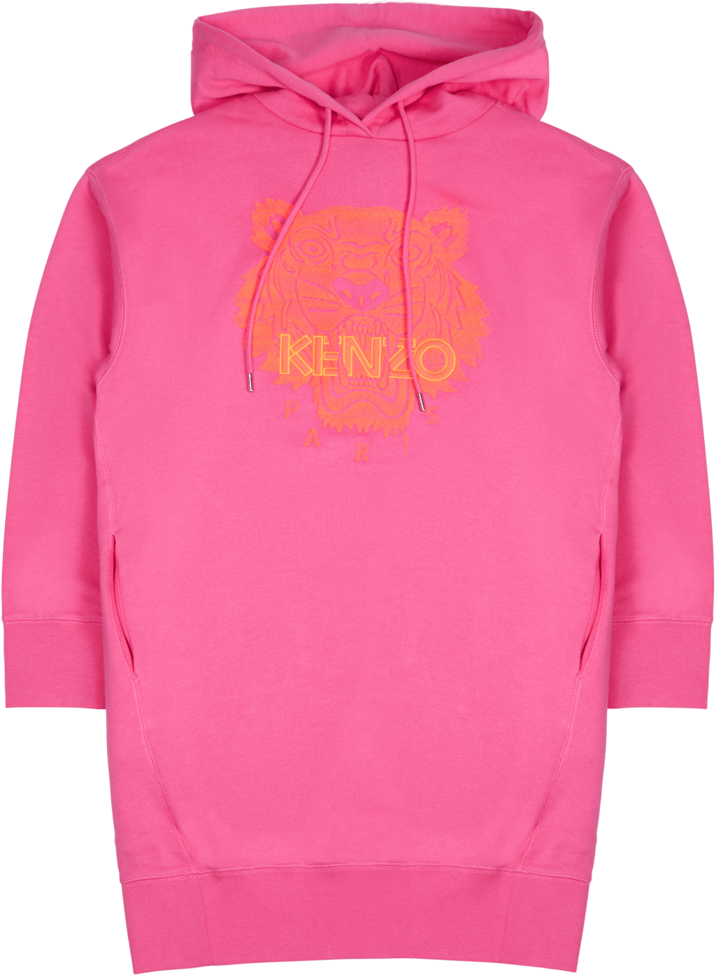 Neon Tiger Dress Magenta