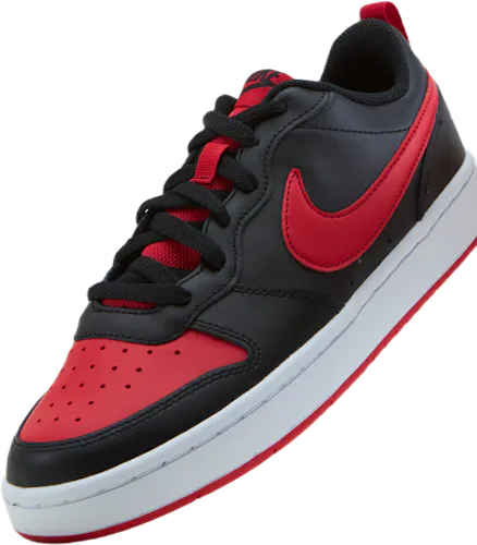 Nike Court Borough Low 2 Big K Black University Red White The Best Sport Brands Sportamore Nike Court Borough Low 2 Big K Black University Red White The Best Sport Brands Sportamore