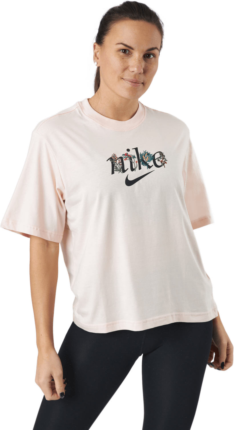 Nike Sportswear Women's T-shir Orange Pearl, Female, Kleding, T-shirt, Wit, S