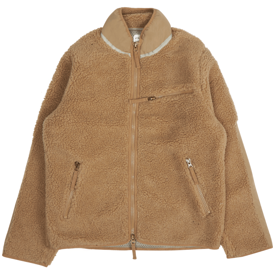 High Pile Fleece Khaki
