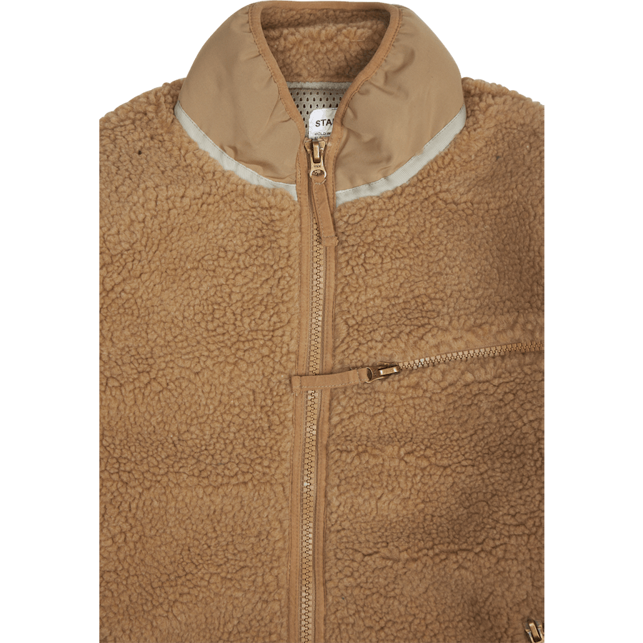 High Pile Fleece Khaki - Bild 3