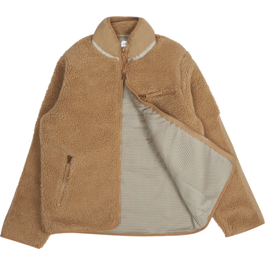 High Pile Fleece Khaki - Bild 5