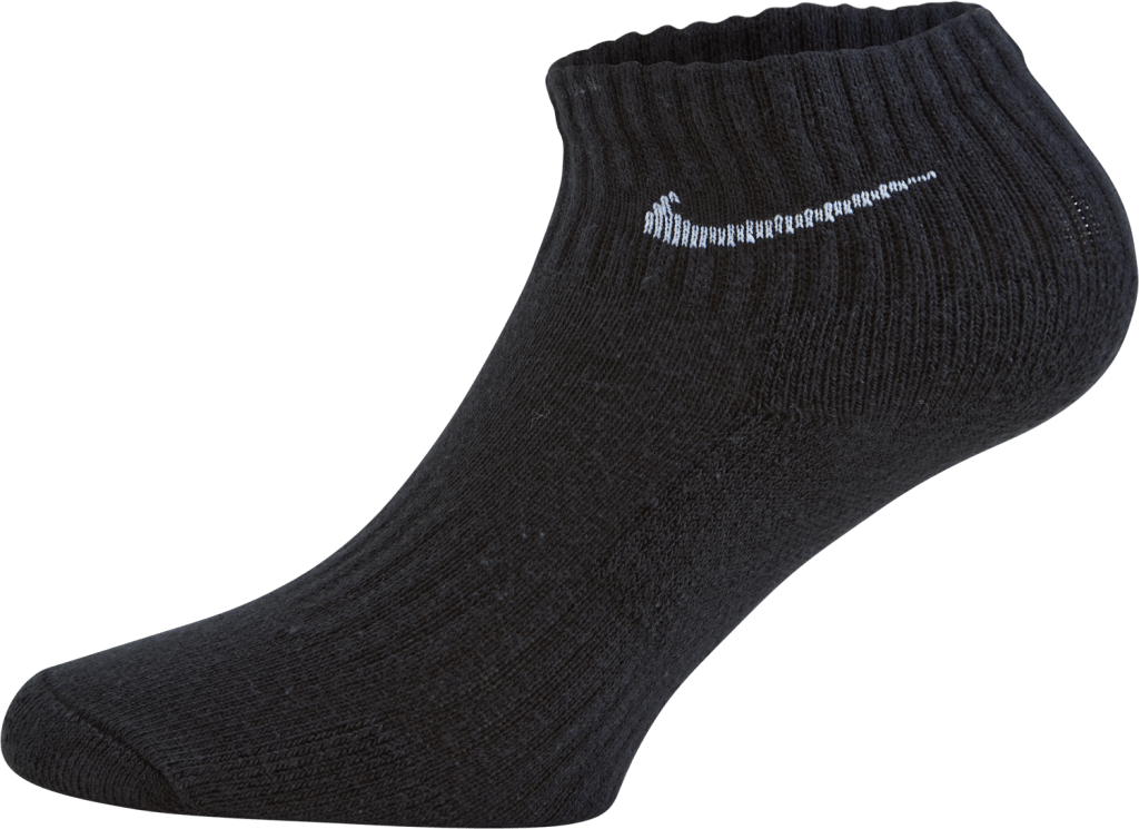 Everyday Cushioned Training Ankle Socks (3 Pairs) MULTI-COLOR, Unisex, Apparels, Socks, Black, M