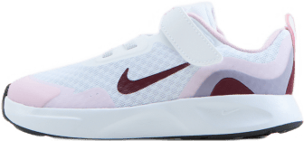 Wearallday Baby/toddler Shoe White/dark Beetroot-pink Foam