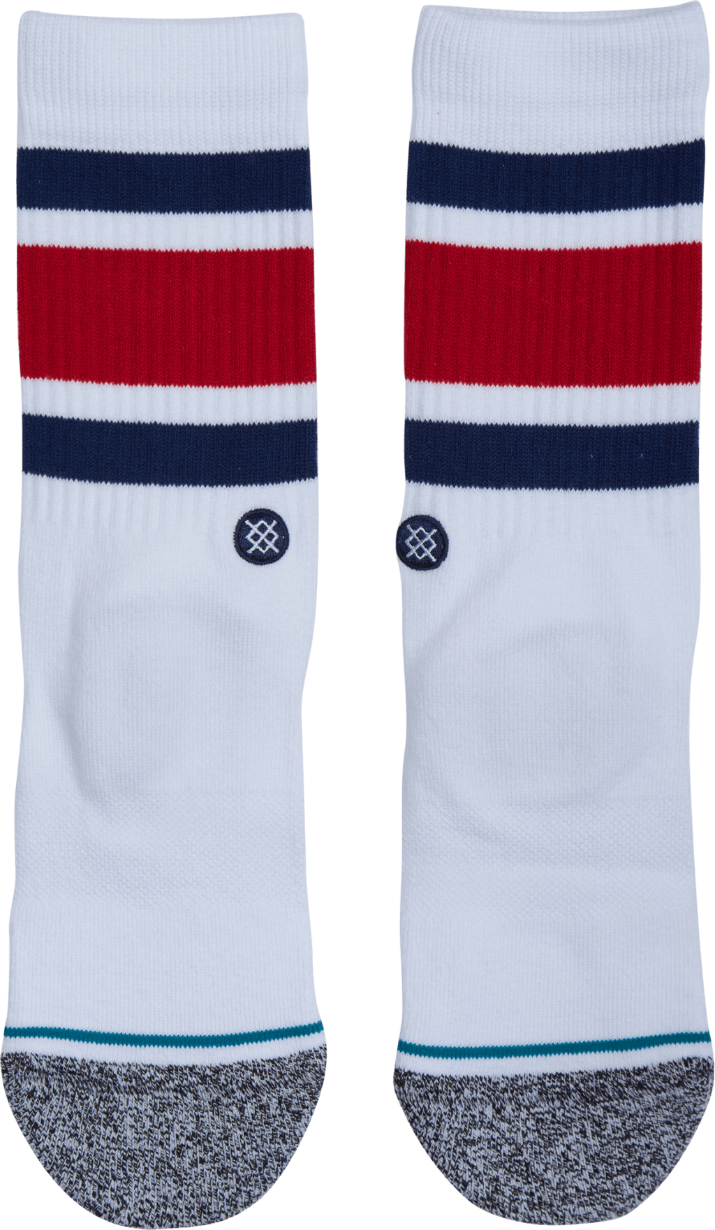 Boyd St Blue, Unisex, Abbigliamento, Calzini, Bianca, M