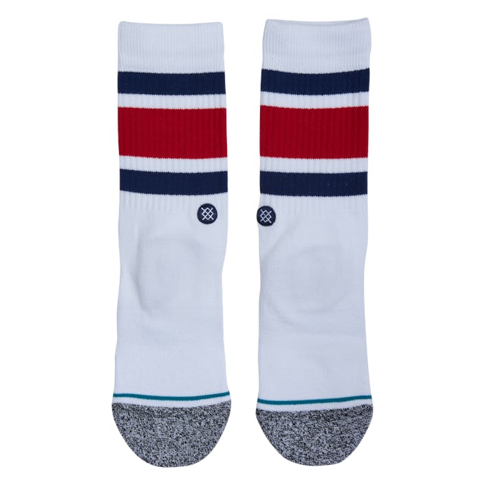 Boyd St Blue, Unisex, Abbigliamento, Calzini, Bianca, M