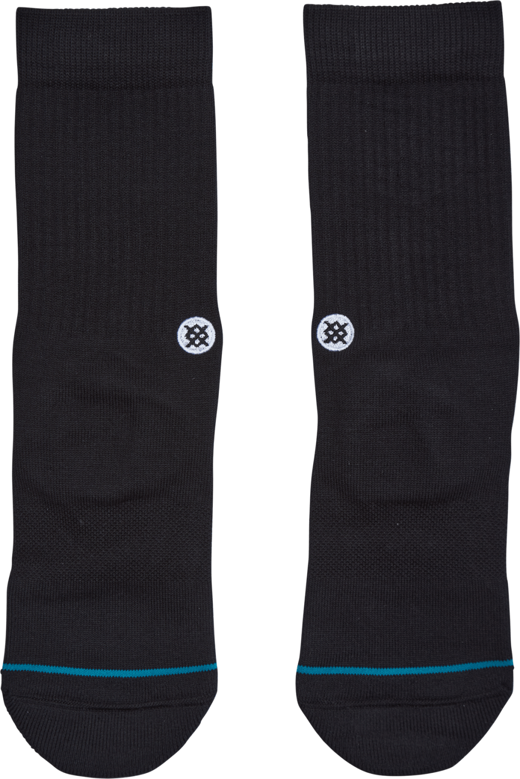 Icon Black/white, Unisex, Kleding, Sokken, Zwart, M