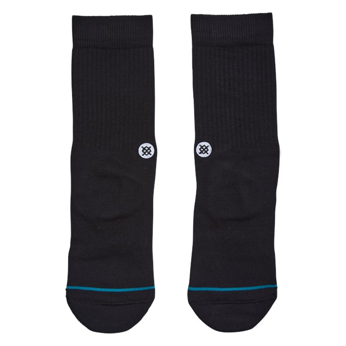 Icon Black/white, Unisex, Klær, Sokker, Svart, L