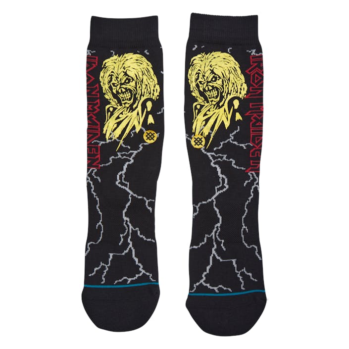 Night City Black, Unisex, Abbigliamento, Calzini, Nero, L