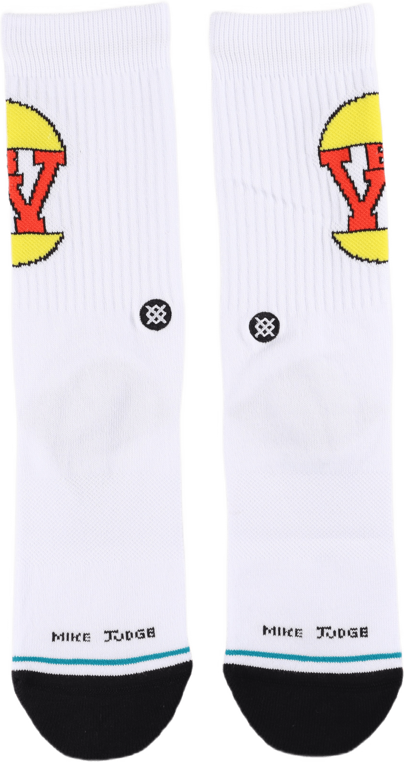 Burgerworld White, Unisex, Apparels, Socks, White, M