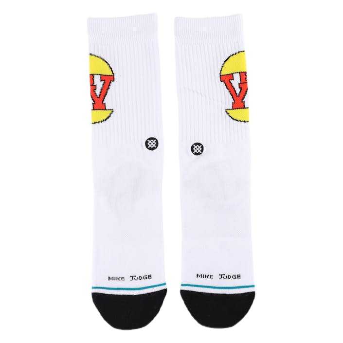Burgerworld White, Unisex, Vaatteet, Sukat, Valkoinen, M