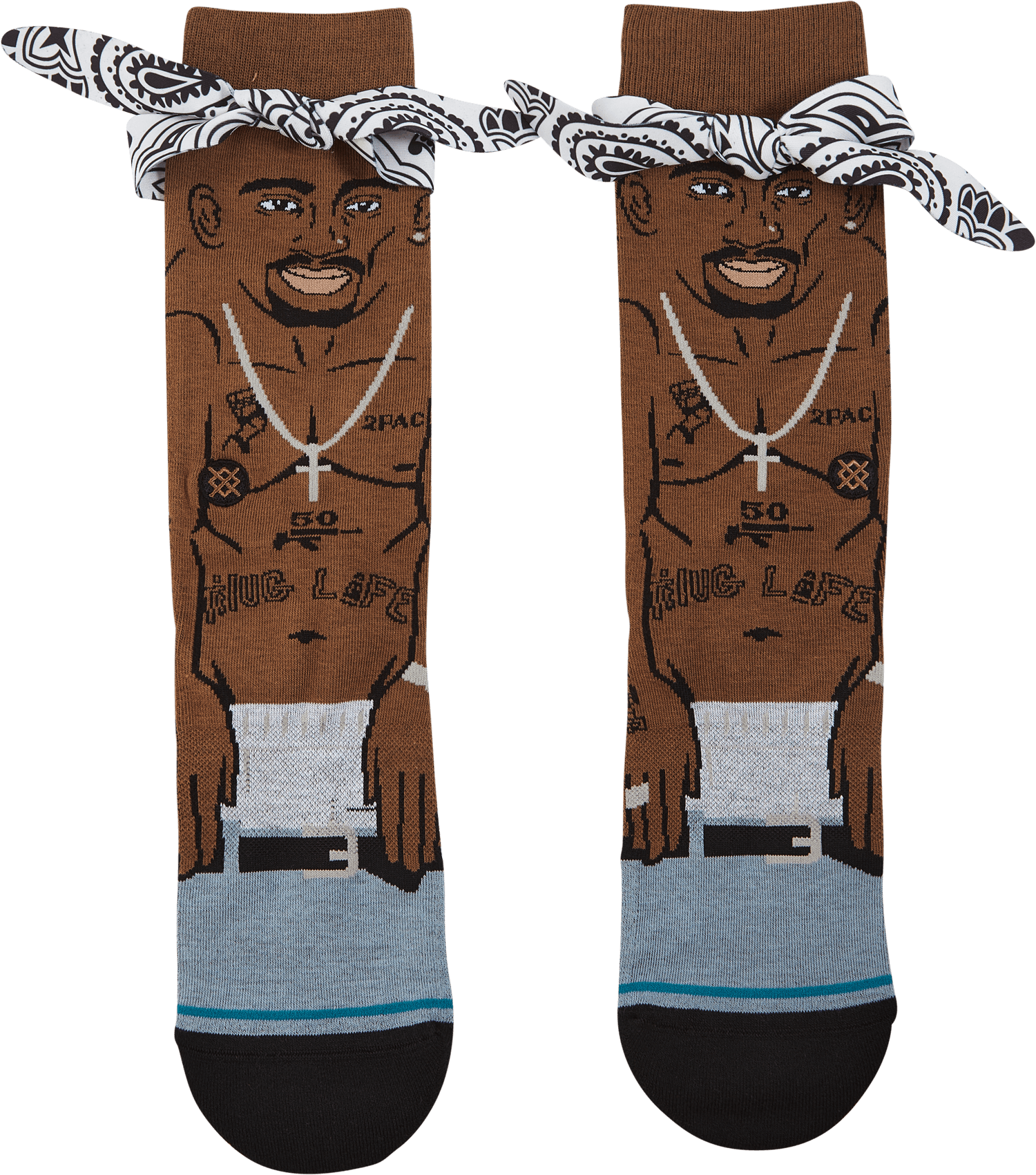 Tupac Resurrected, Unisex, Vaatteet, Alusvaatteet, Musta, XL