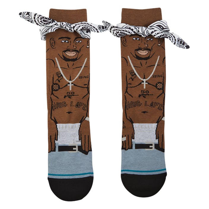 Tupac Resurrected, Unisex, Vaatteet, Alusvaatteet, Musta, XL