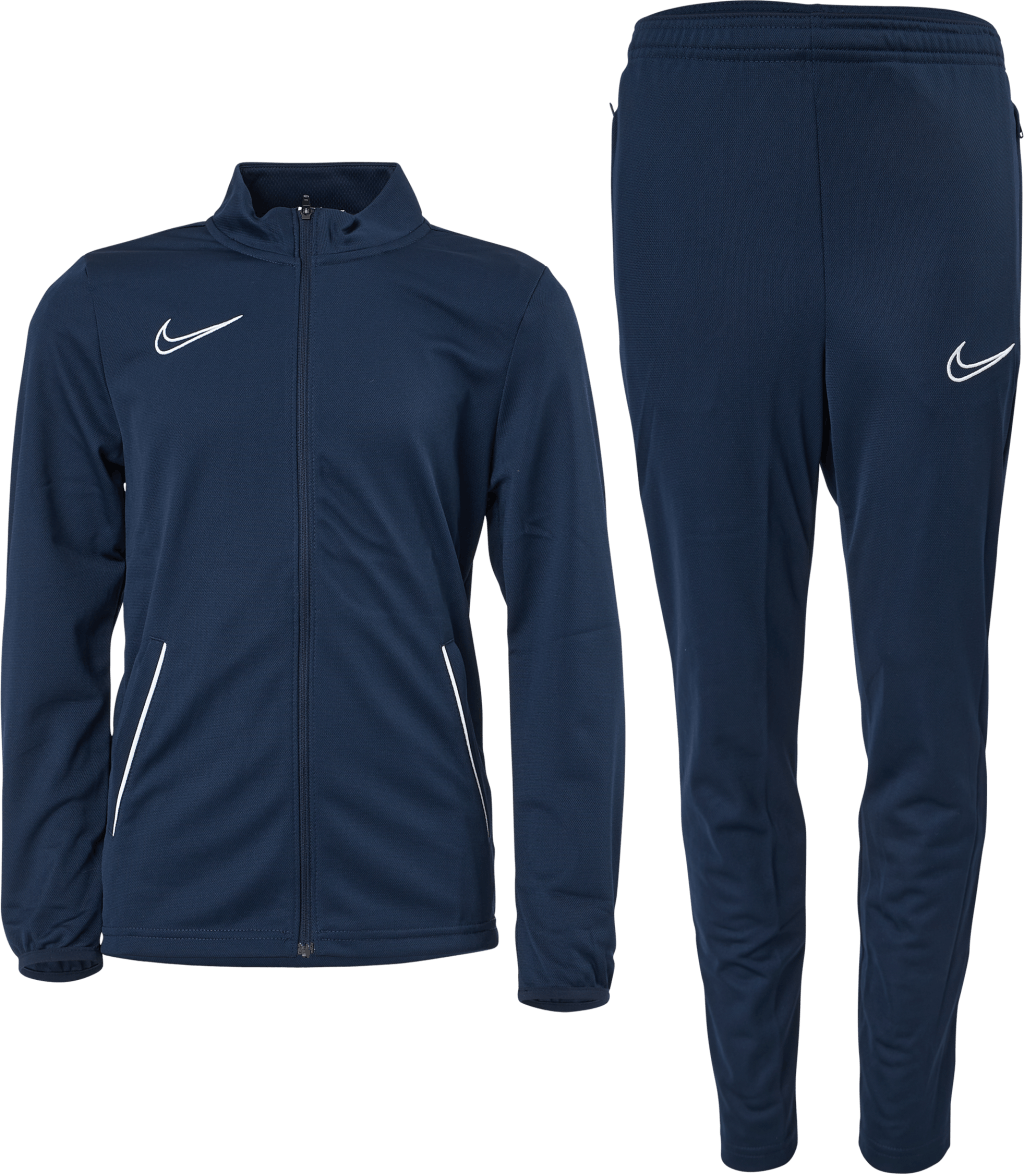 Dri-fit Academy Big Kids' Knit Obsidian/white/white, Unisex, Odzież, Spodnie, Piłka nożna, Niebieski, XL