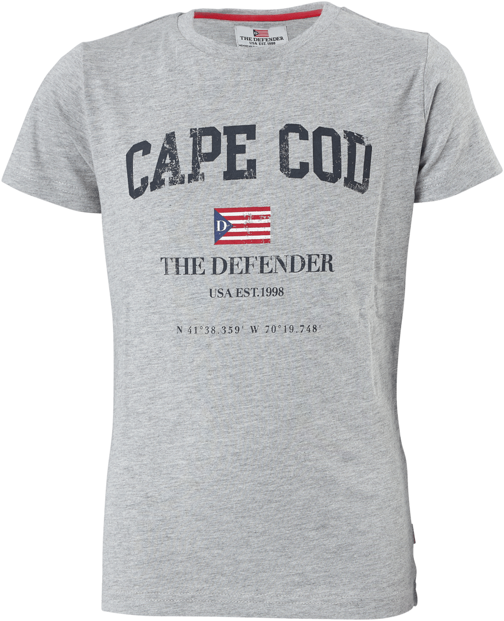 The Defender Alvin Jr Tee Grey Melange