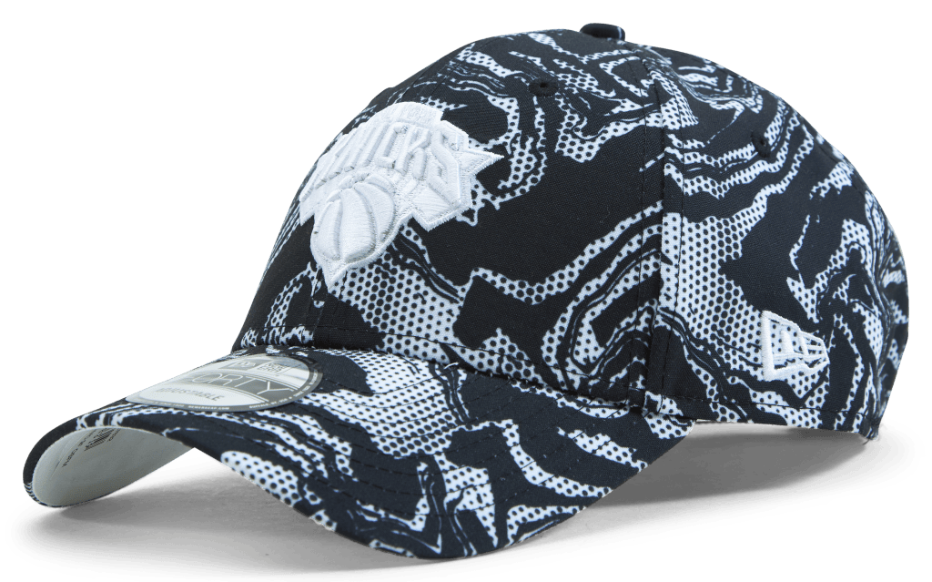 Knicks Seasonal Camo 9FORTY, Unisex, Vêtements, chapeaux et casquettes, Blanc, ONESIZE