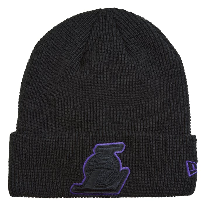 LAKERS Pop Outline Cuff Beanie, Unisex, Vaatteet, hatut ja lakit, Musta, ONESIZE