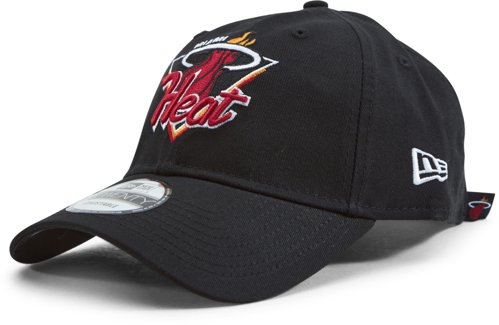 Heat NBA21 Tip Off 9TWENTY, Unisex, Apparels, hats & caps, Black, ONESIZE