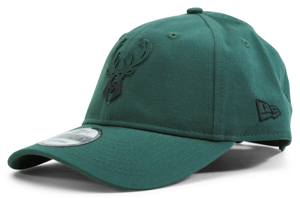 Bucks NBA20 Back Half 9TWENTY, Unisex, Kläder, hattar och kepsar, Grön, ONESIZE