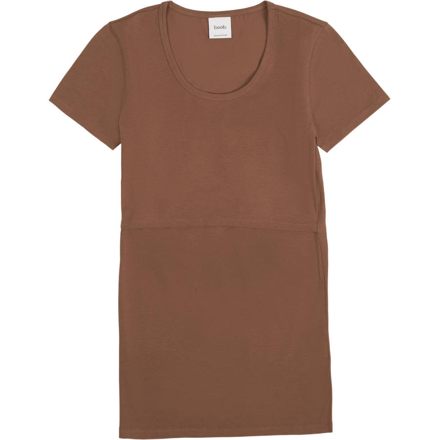 Classic S/s Top Hazelnut