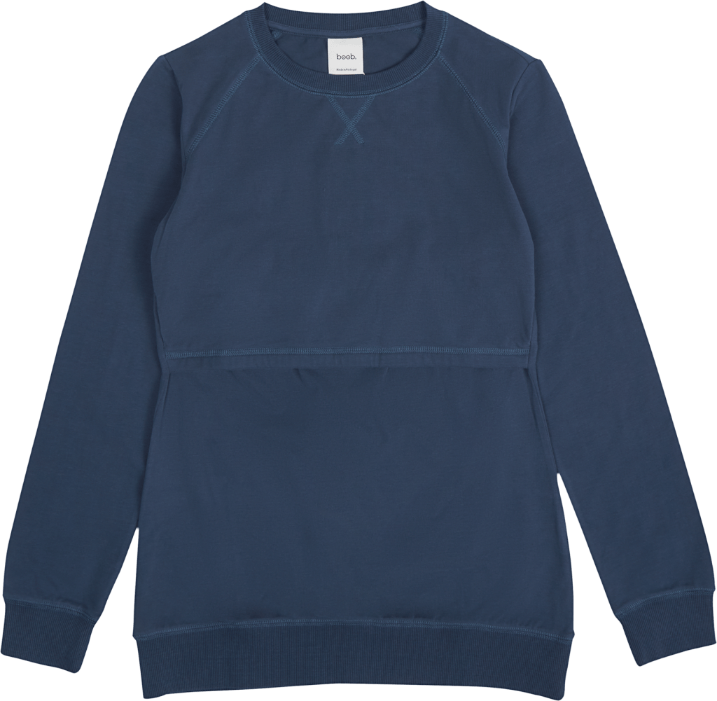 B Warmer Sweatshirt Steel Blue, Female, Vêtements, Tops, Bleu, S