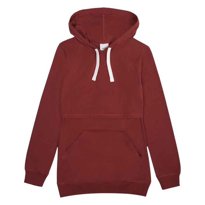 B Warmer Hoodie Cayenne, Female, Apparels, Shirts, Red, L