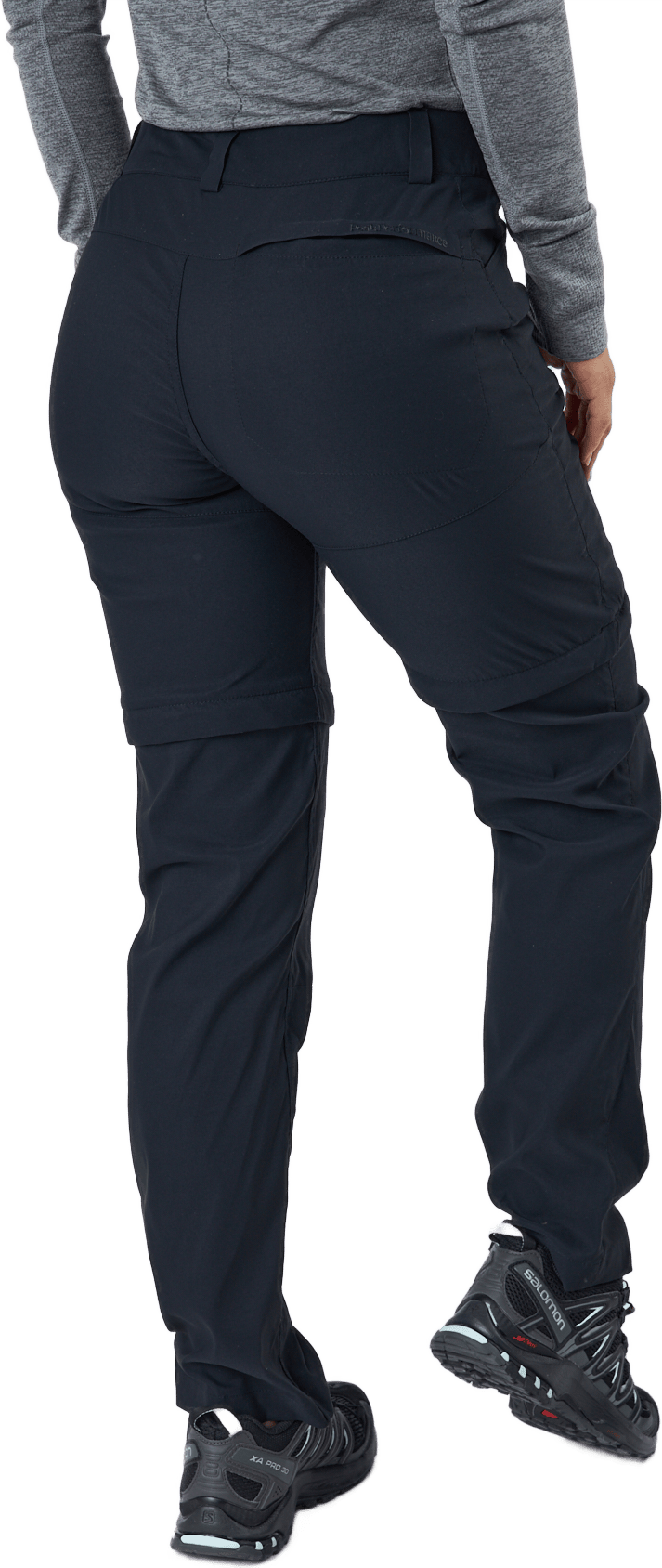 W Iconiq Zip Off Pants Black - Bild 2