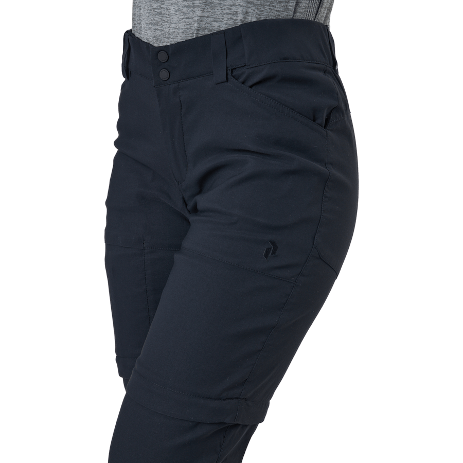 W Iconiq Zip Off Pants Black - Bild 4
