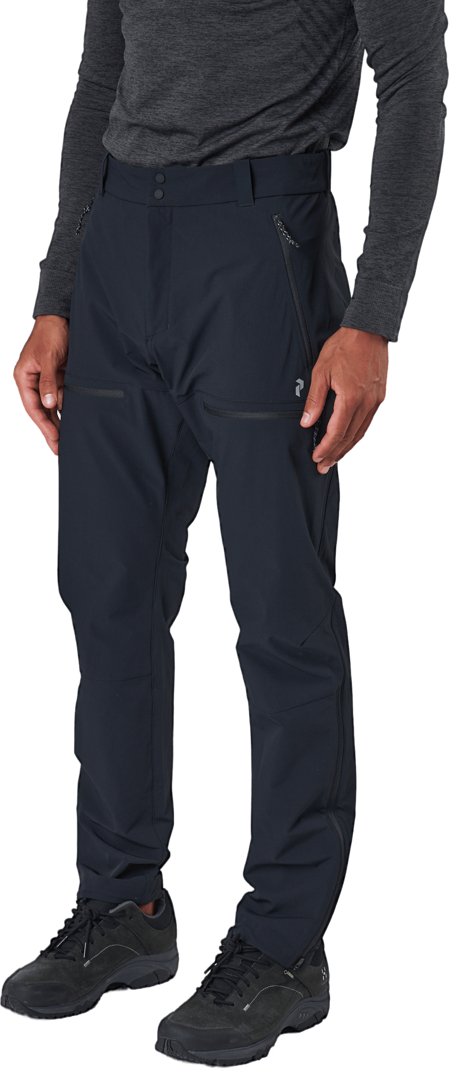 M Stretch Trek Pants Black