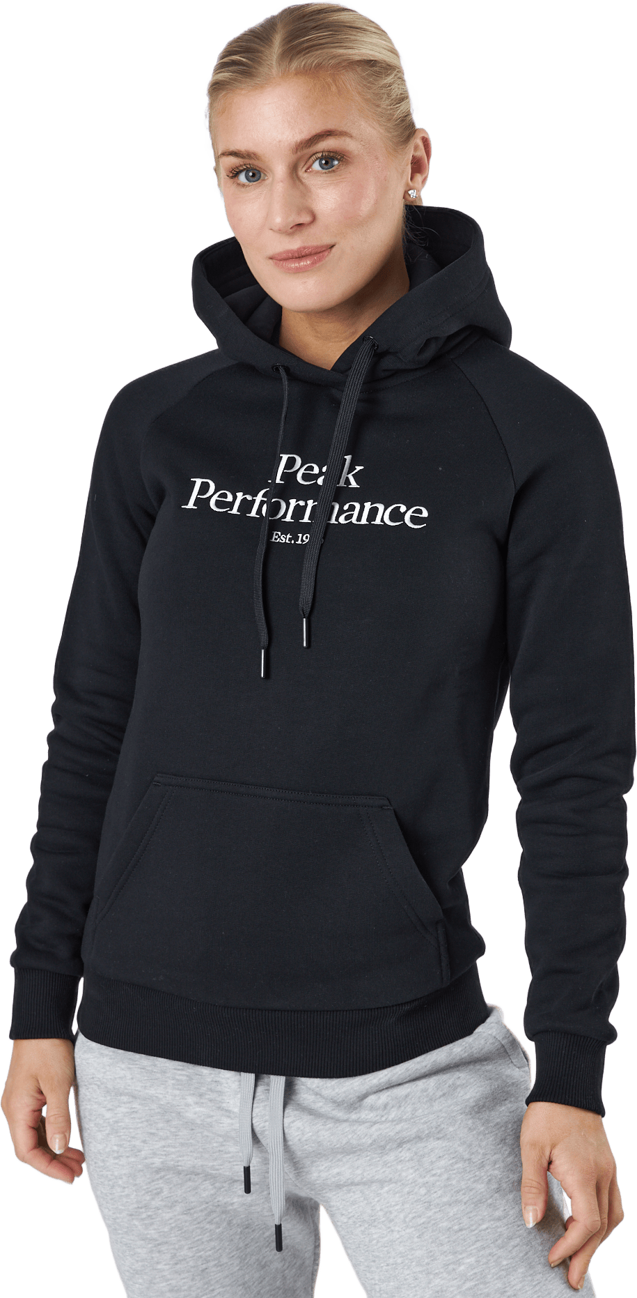 W Original Hood Black, Female, Apparels, Shirts, XL