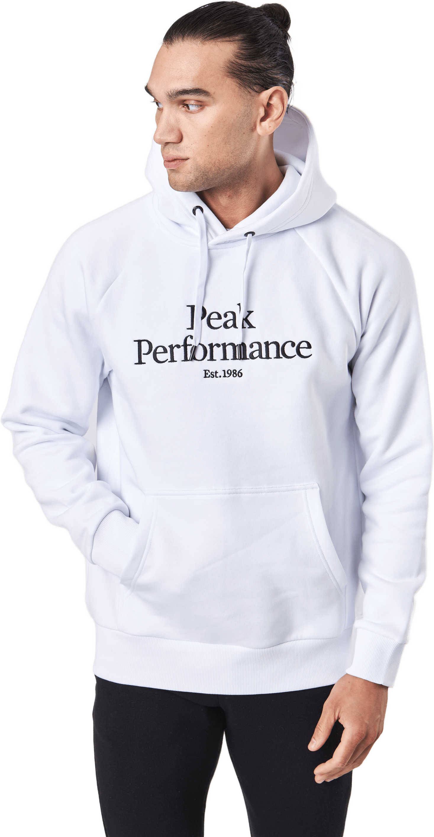 M Original Hood White, Male, Kläder, Skjortor, Vit, XL