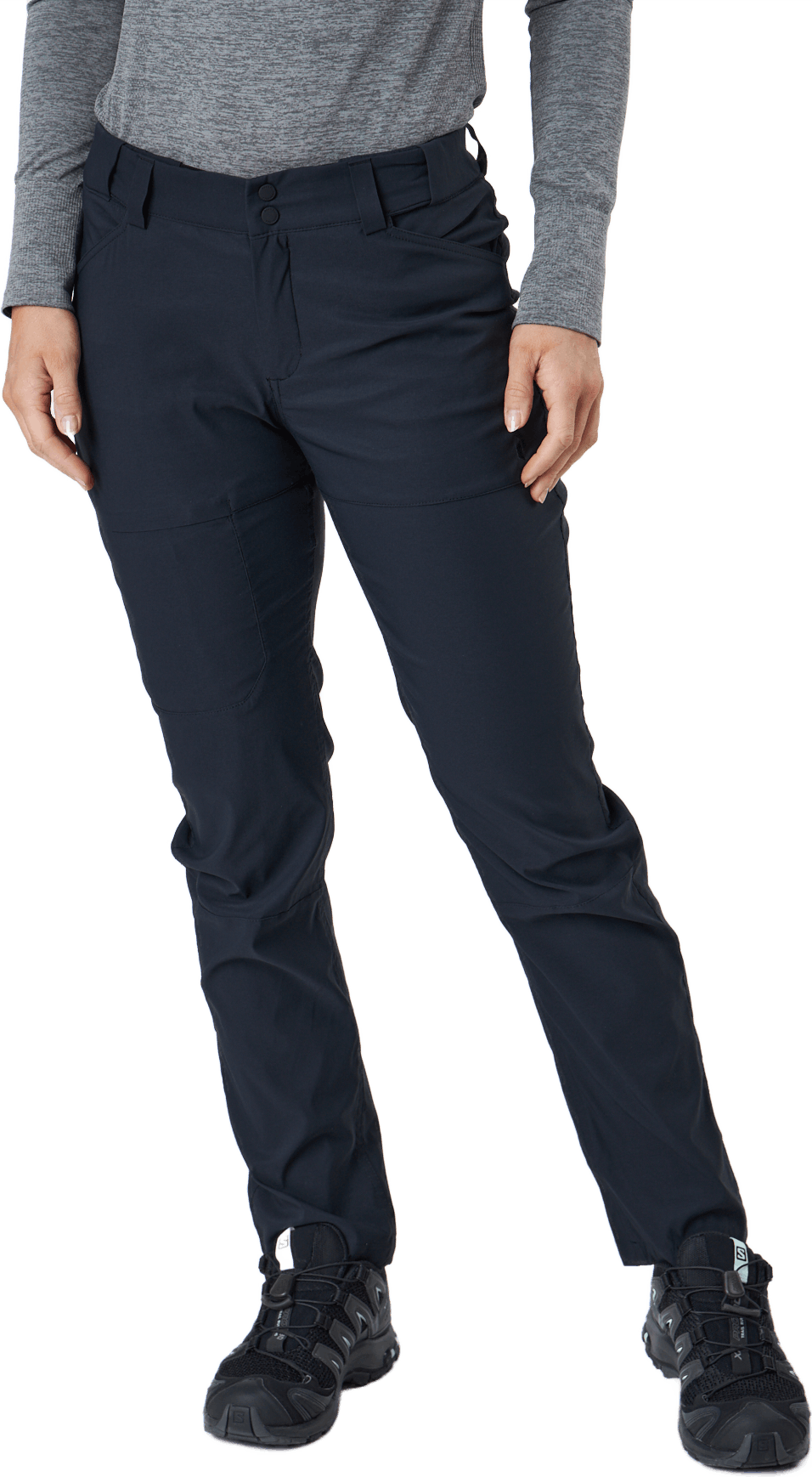 W Iconiq Pants Black, Female, Kleding, Broek, Zwart, XL