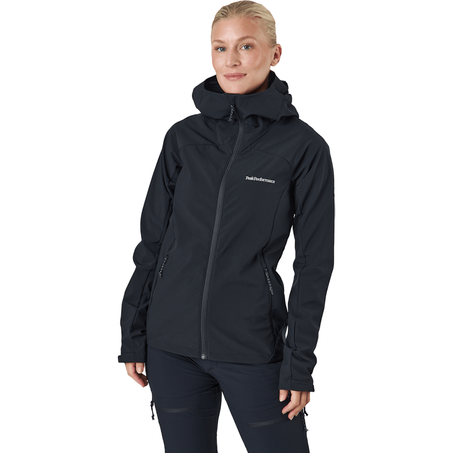 W Explore Hood Jacket Black