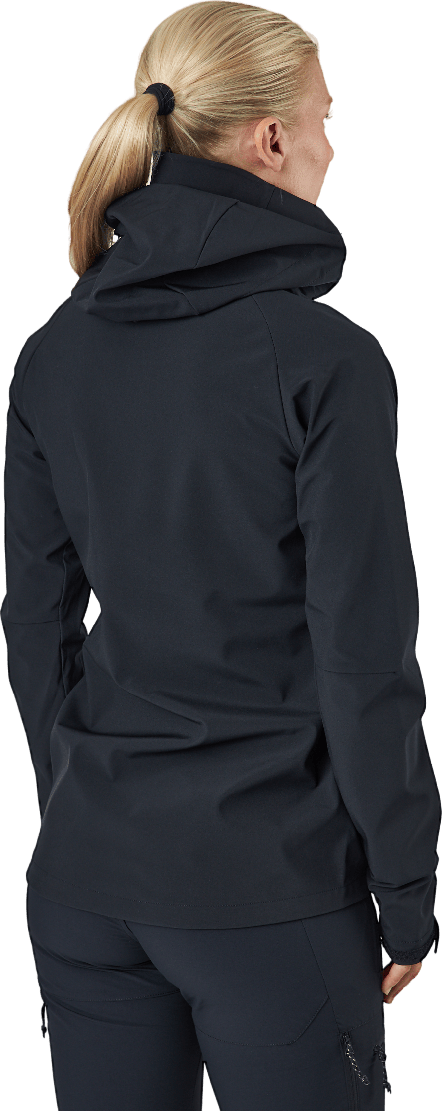 W Explore Hood Jacket Black - Bild 3