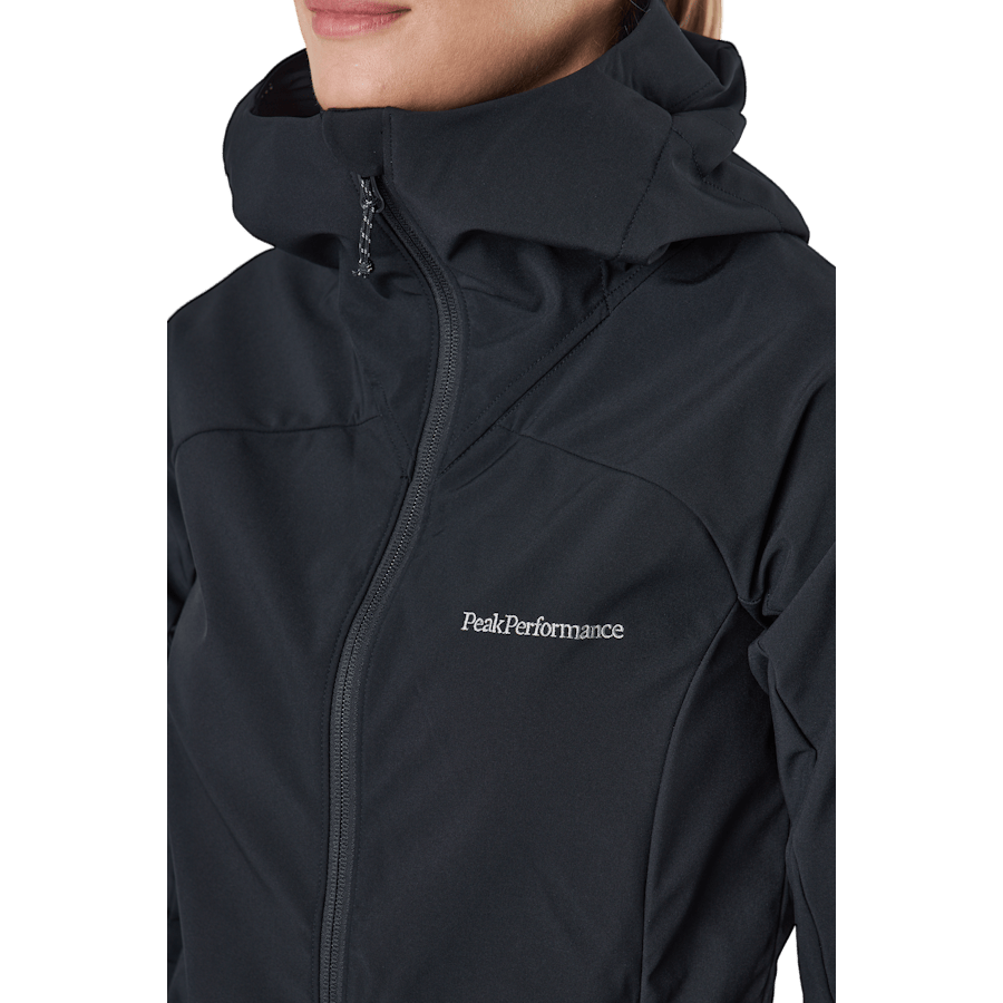 W Explore Hood Jacket Black - Bild 4