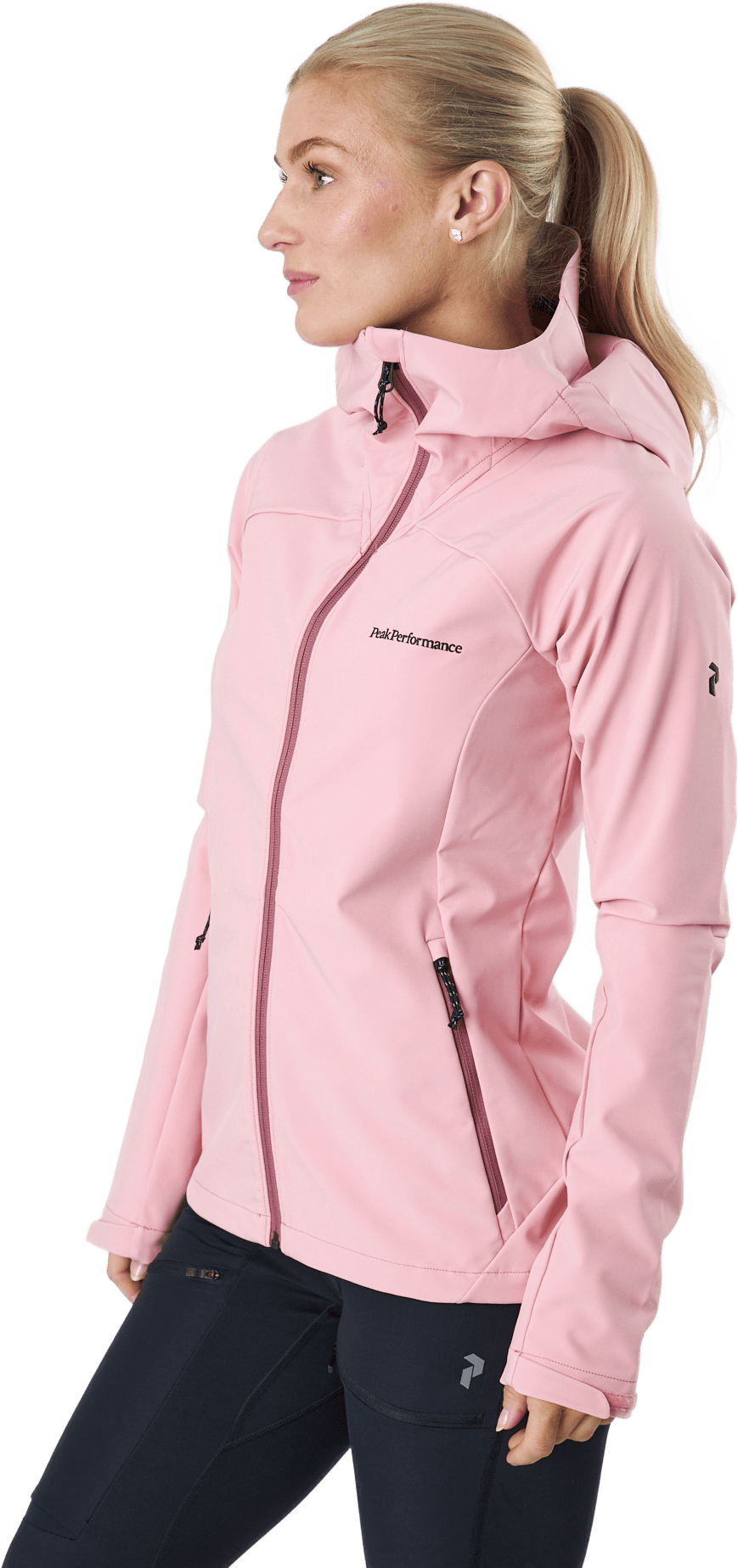 W Explore Hood Jacket Warm Blush - Bild 2