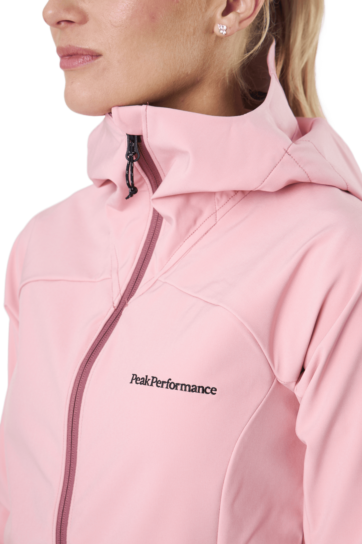 W Explore Hood Jacket Warm Blush - Bild 4
