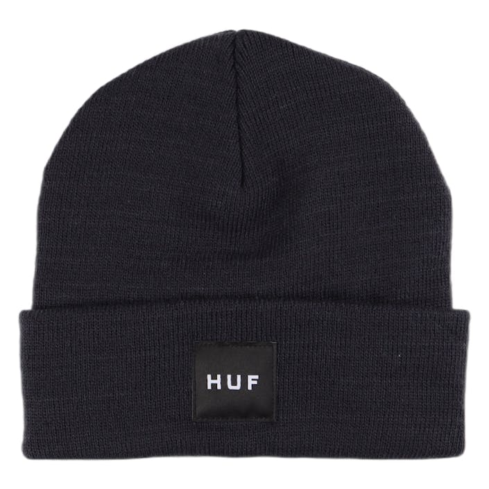 Essentials Box Logo Beanie Navy, Unisex, Aparelhos, Chapéus e bonés, Preto, ONESIZE