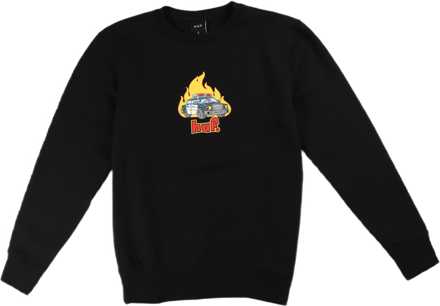 Roasted Crew Black, Male, Odzież, Bottoms, Czarny, S