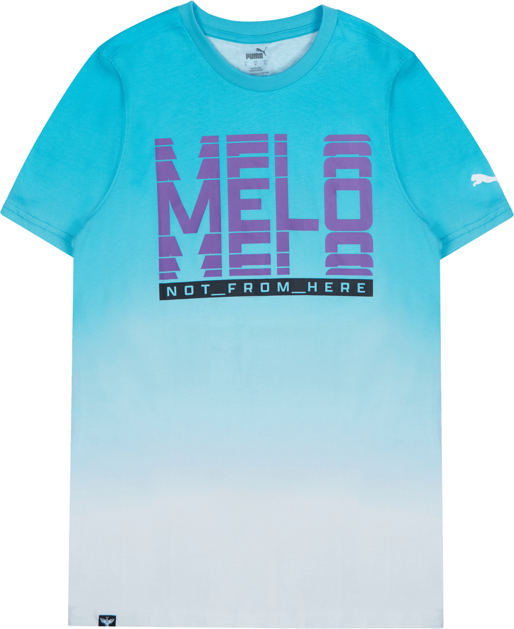 Melo Fade Ss Tee, Male, Odevy, Tričko, Tyrkysová, XXL