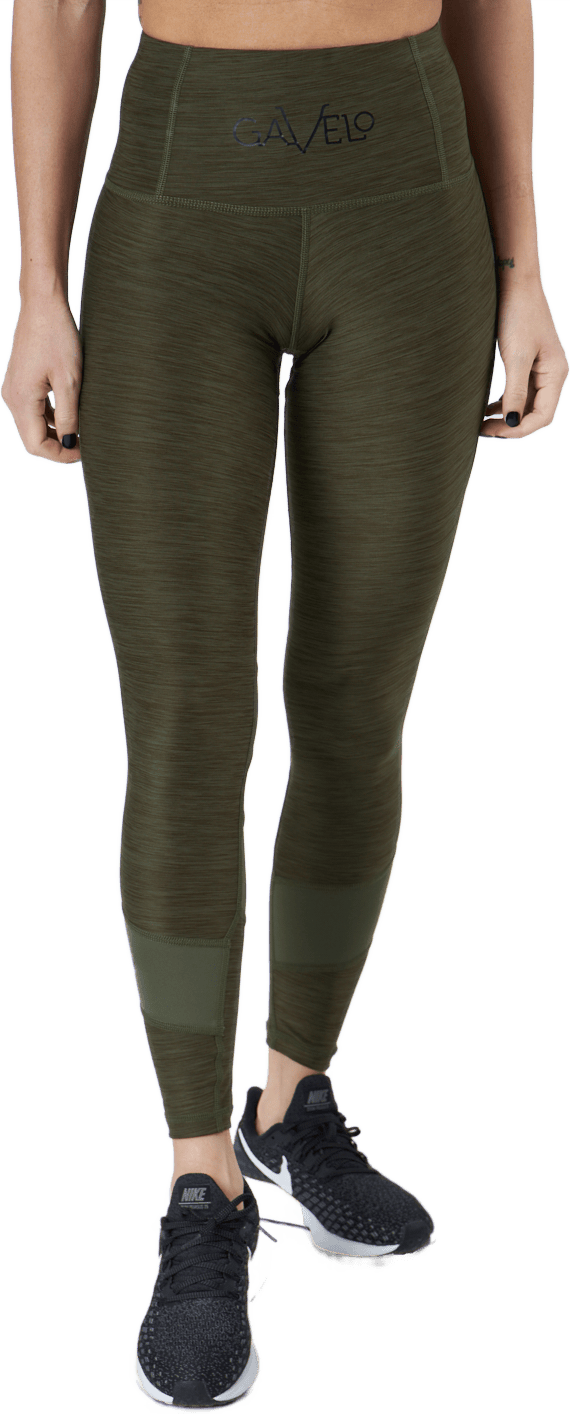 Green Melange Swirl Army Green