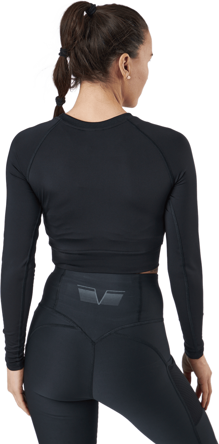 Cropped Longsleeve Black - Bild 3